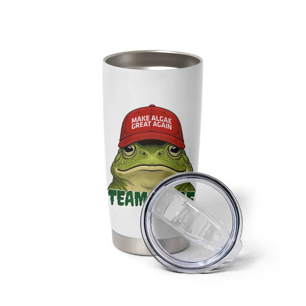 Make Algae Great Again Tumbler Cup Funny Political Satire Nature Lover Gift