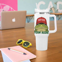 Make Algae Great Again Tumbler With Handle Funny Political Satire Nature Lover Gift