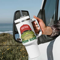 Make Algae Great Again Tumbler With Handle Funny Political Satire Nature Lover Gift