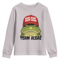 Make Algae Great Again Youth Sweatshirt Funny Political Satire Nature Lover Gift