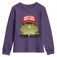 Make Algae Great Again Youth Sweatshirt Funny Political Satire Nature Lover Gift