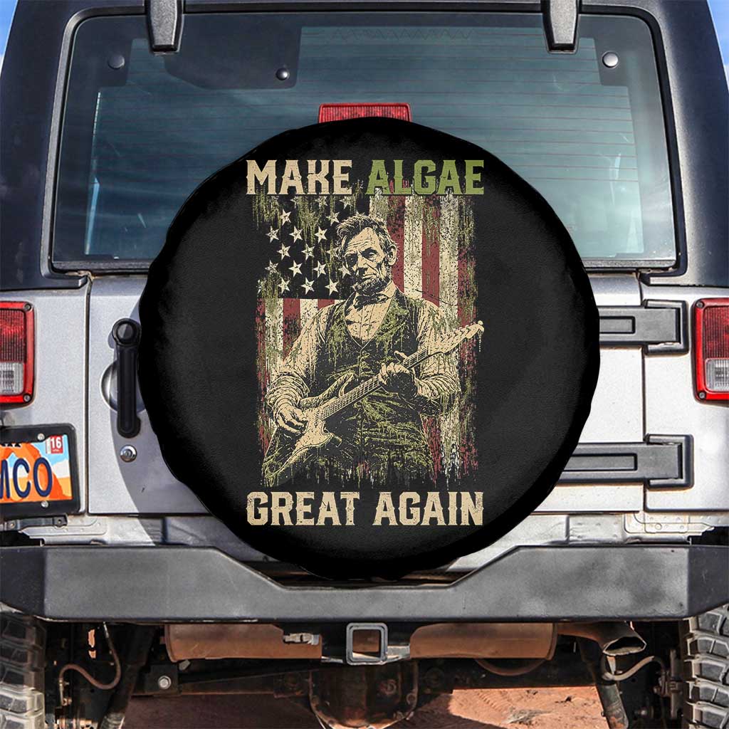 Make Algae Great Again Spare Tire Cover Funny Lincoln Political Satire Humor