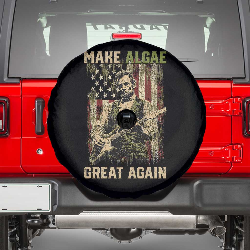 Make Algae Great Again Spare Tire Cover Funny Lincoln Political Satire Humor