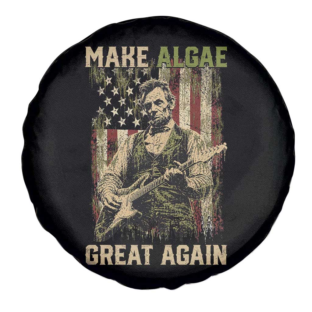 Make Algae Great Again Spare Tire Cover Funny Lincoln Political Satire Humor
