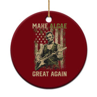 Make Algae Great Again Ceramic Ornament Funny Lincoln Political Satire Humor