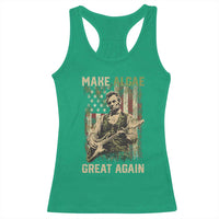 Make Algae Great Again Racerback Tank Top Funny Lincoln Political Satire Humor
