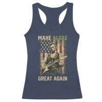 Make Algae Great Again Racerback Tank Top Funny Lincoln Political Satire Humor