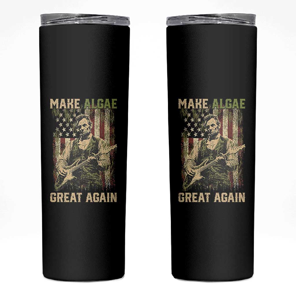 Make Algae Great Again Skinny Tumbler Funny Lincoln Political Satire Humor