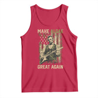 Make Algae Great Again Tank Top Funny Lincoln Political Satire Humor