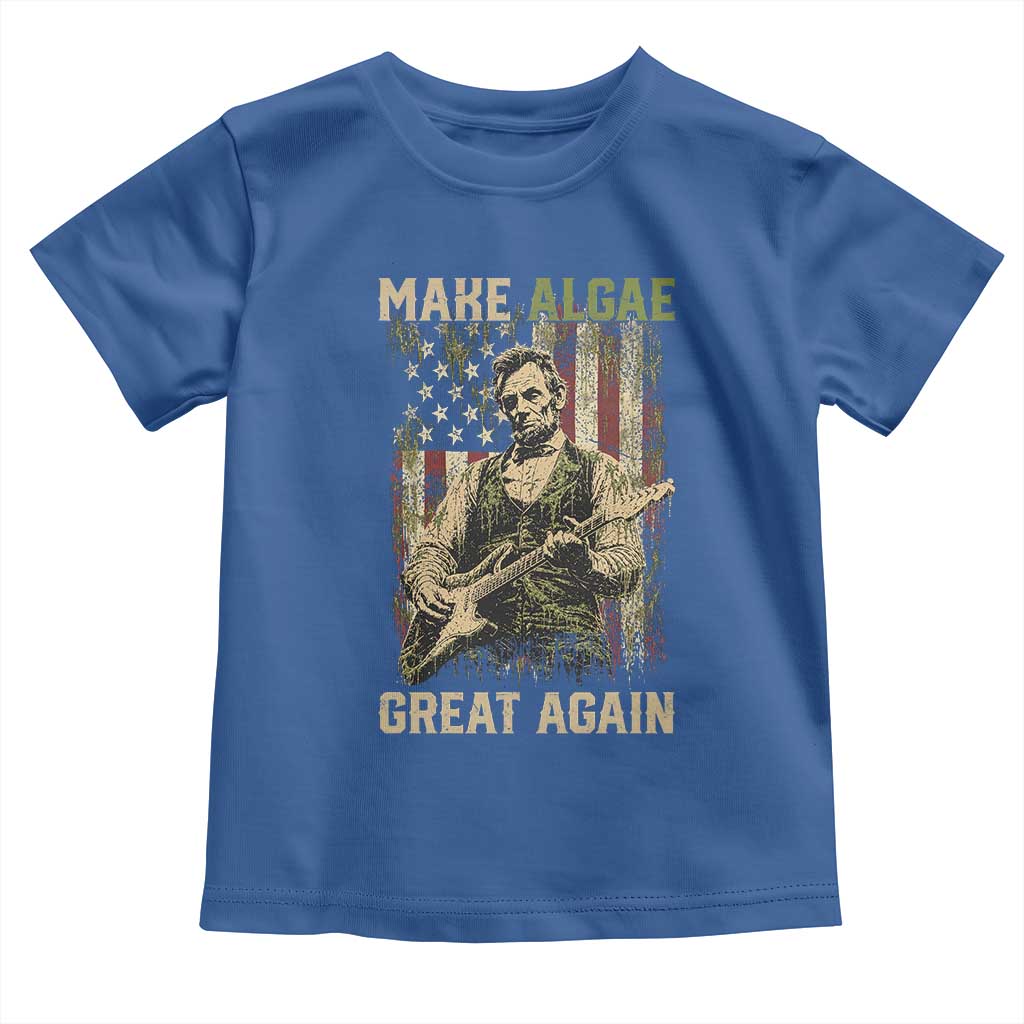 Make Algae Great Again Toddler T Shirt Funny Lincoln Political Satire Humor