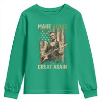 Make Algae Great Again Youth Sweatshirt Funny Lincoln Political Satire Humor