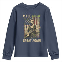 Make Algae Great Again Youth Sweatshirt Funny Lincoln Political Satire Humor
