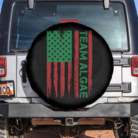 Team Algae Spare Tire Cover Funny Make Algae Great Again American Flag Political Meme