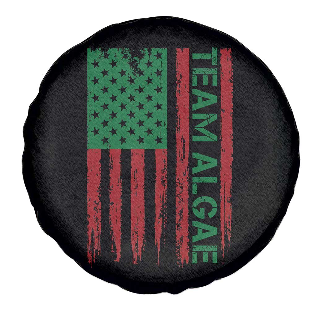 Team Algae Spare Tire Cover Funny Make Algae Great Again American Flag Political Meme