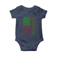 Team Algae Baby Onesie Funny Make Algae Great Again American Flag Political Meme
