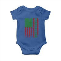 Team Algae Baby Onesie Funny Make Algae Great Again American Flag Political Meme
