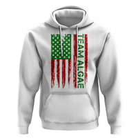 Team Algae Hoodie Funny Make Algae Great Again American Flag Political Meme