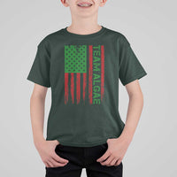 Team Algae T Shirt For Kid Funny Make Algae Great Again American Flag Political Meme