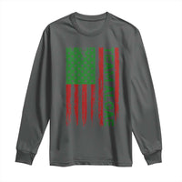 Team Algae Long Sleeve Shirt Funny Make Algae Great Again American Flag Political Meme