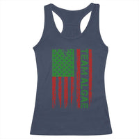 Team Algae Racerback Tank Top Funny Make Algae Great Again American Flag Political Meme