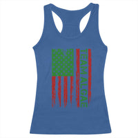 Team Algae Racerback Tank Top Funny Make Algae Great Again American Flag Political Meme