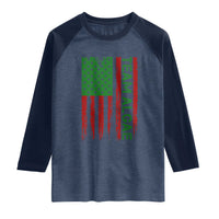 Team Algae Raglan Shirt Funny Make Algae Great Again American Flag Political Meme