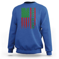 Team Algae Sweatshirt Funny Make Algae Great Again American Flag Political Meme