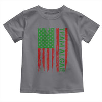 Team Algae Toddler T Shirt Funny Make Algae Great Again American Flag Political Meme