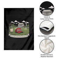 Make Algae Great Again Garden Flag Funny Political Satire Humor