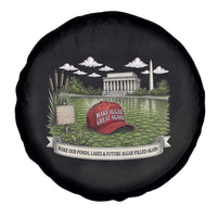 Make Algae Great Again Spare Tire Cover Funny Political Satire Humor