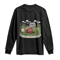 Make Algae Great Again Long Sleeve Shirt Funny Political Satire Humor