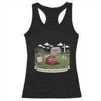 Make Algae Great Again Racerback Tank Top Funny Political Satire Humor