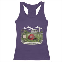 Make Algae Great Again Racerback Tank Top Funny Political Satire Humor