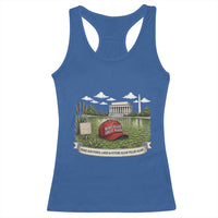 Make Algae Great Again Racerback Tank Top Funny Political Satire Humor