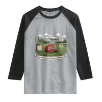 Make Algae Great Again Raglan Shirt Funny Political Satire Humor