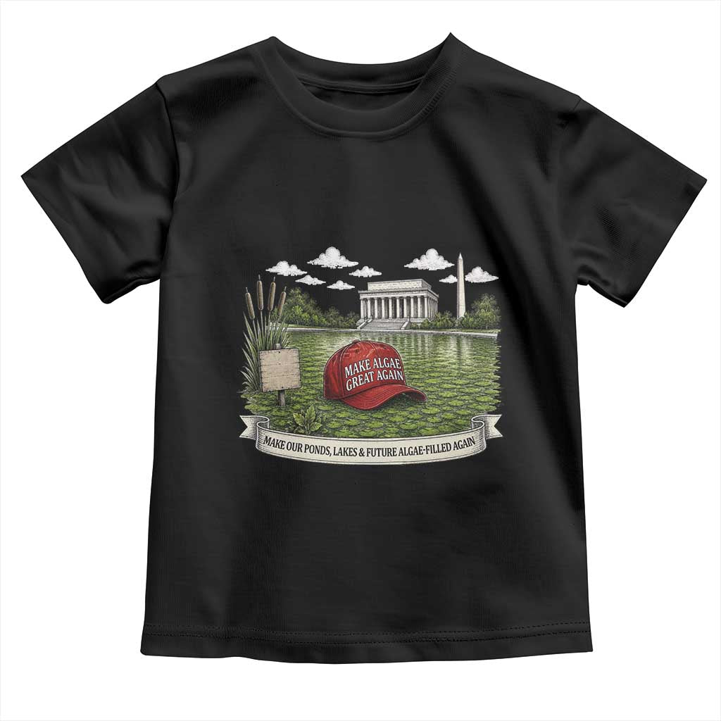 Make Algae Great Again Toddler T Shirt Funny Political Satire Humor