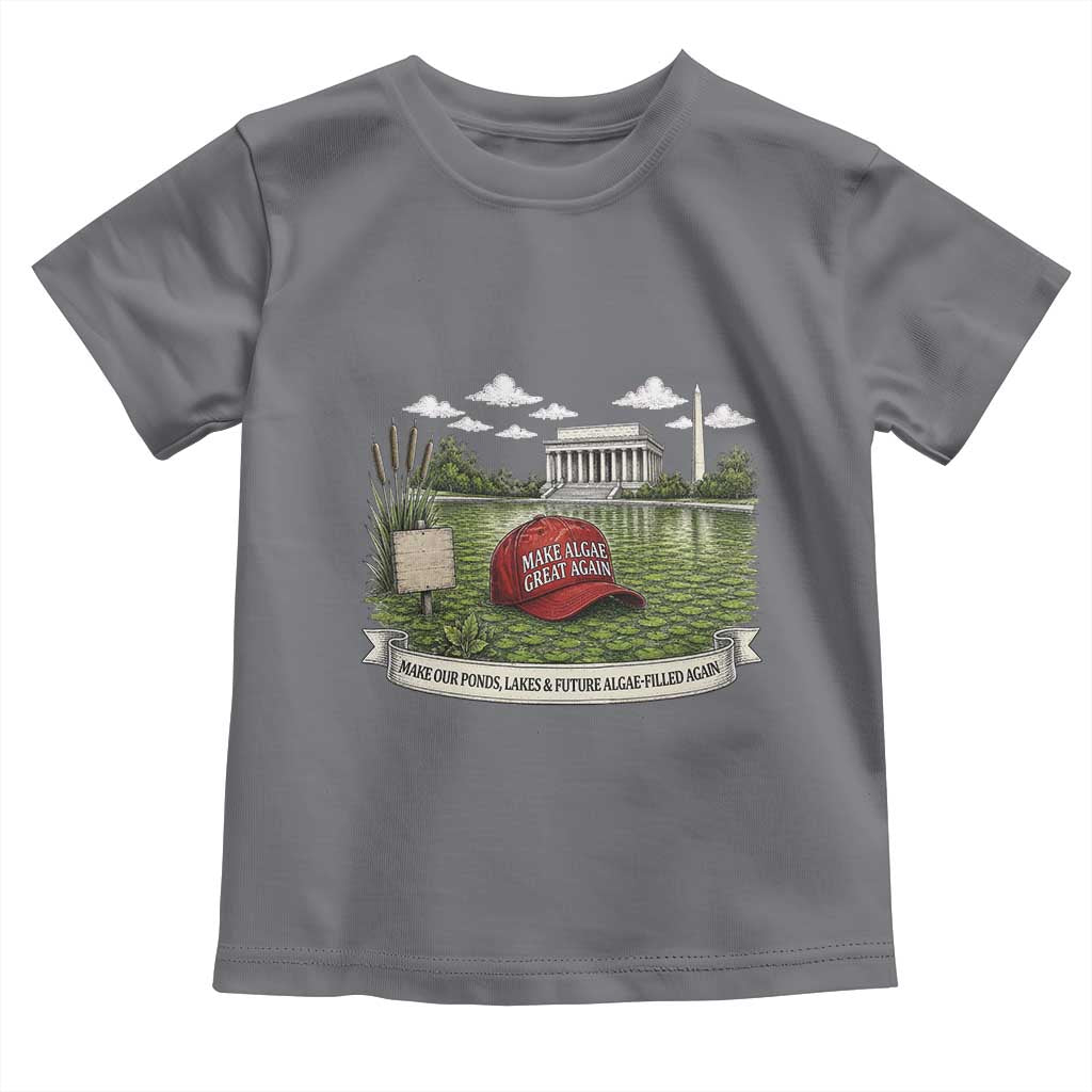 Make Algae Great Again Toddler T Shirt Funny Political Satire Humor
