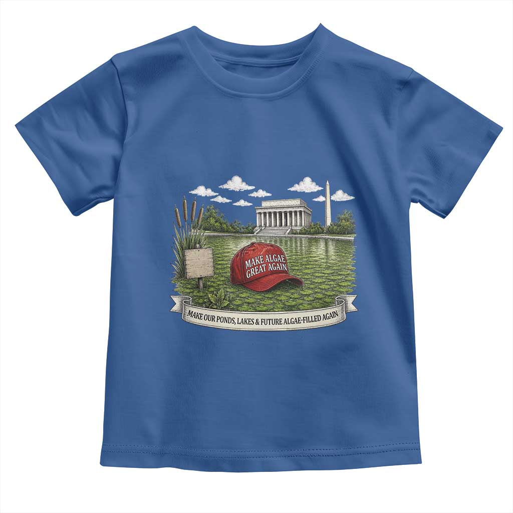 Make Algae Great Again Toddler T Shirt Funny Political Satire Humor