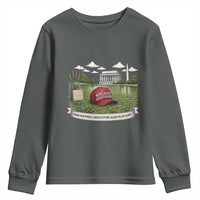 Make Algae Great Again Youth Sweatshirt Funny Political Satire Humor