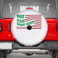 Make Algae Great Again Spare Tire Cover Funny Political Satire American Flag Meme