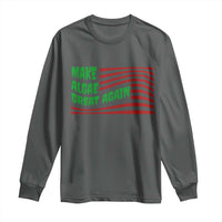 Make Algae Great Again Long Sleeve Shirt Funny Political Satire American Flag Meme