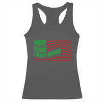 Make Algae Great Again Racerback Tank Top Funny Political Satire American Flag Meme