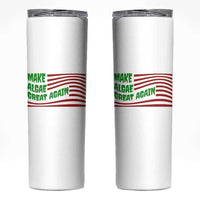 Make Algae Great Again Skinny Tumbler Funny Political Satire American Flag Meme