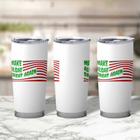 Make Algae Great Again Tumbler Cup Funny Political Satire American Flag Meme