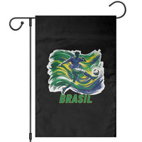 Brazil Soccer Fan Garden Flag Brasil Flag Football Game Day Supporter