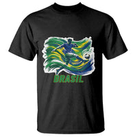 Brazil Soccer Fan T Shirt Brasil Flag Football Game Day Supporter