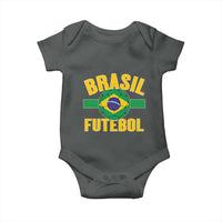 Brazil Soccer Football Fan Brasil Flag Baby Onesie