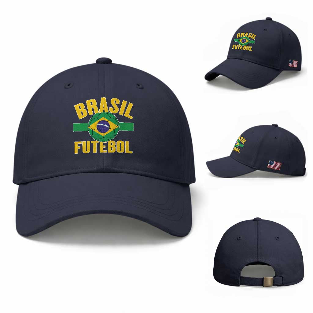 Brazil Soccer Football Fan Brasil Flag Baseball Cap