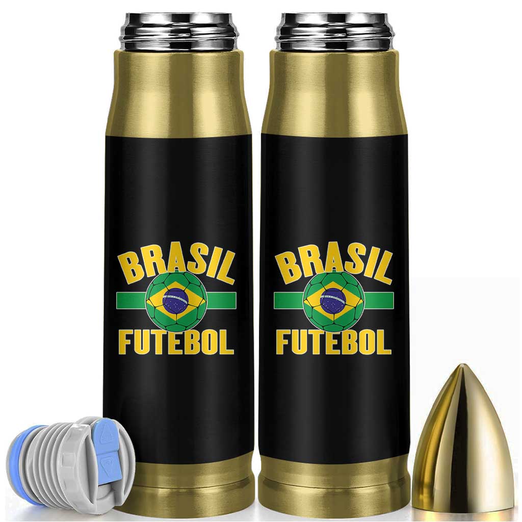 Brazil Soccer Football Fan Brasil Flag Bullet Tumbler