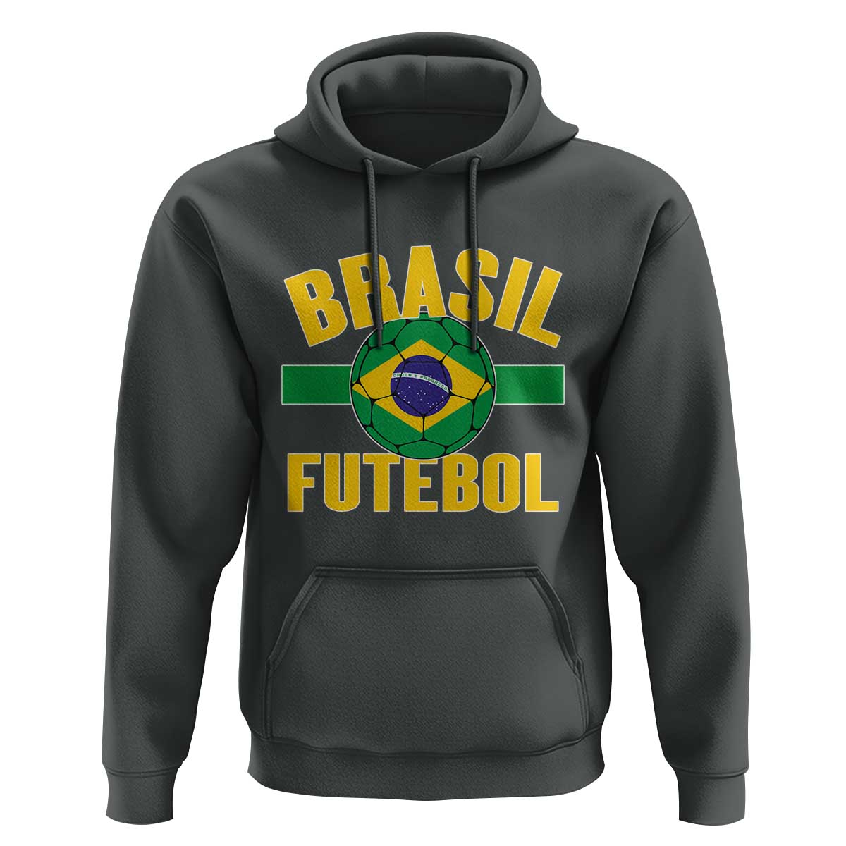 Brazil Soccer Football Fan Brasil Flag Hoodie